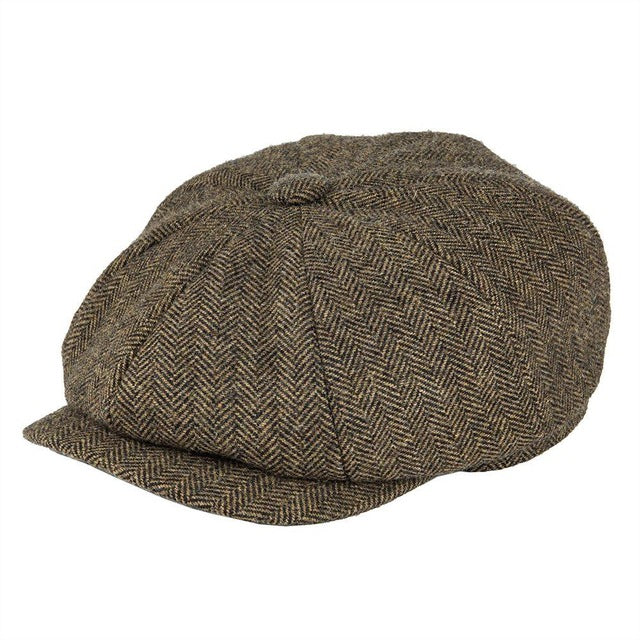 Herr Gorro Vintage Ull Huvudbonad Elegant-4