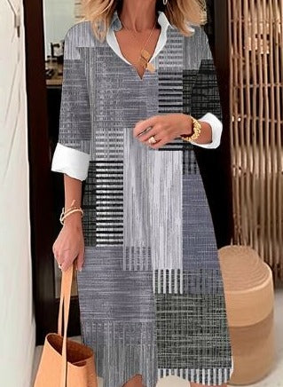 Variant image for Dam Klänning Lätt Elegant Design 100% Bomull-33