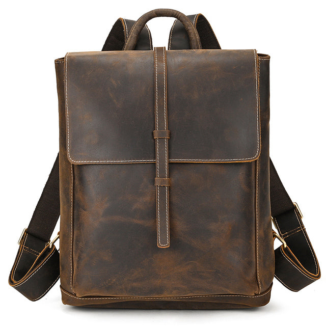 Variant image for Unisex Ryggsäck Läder Kompakt Design-3
