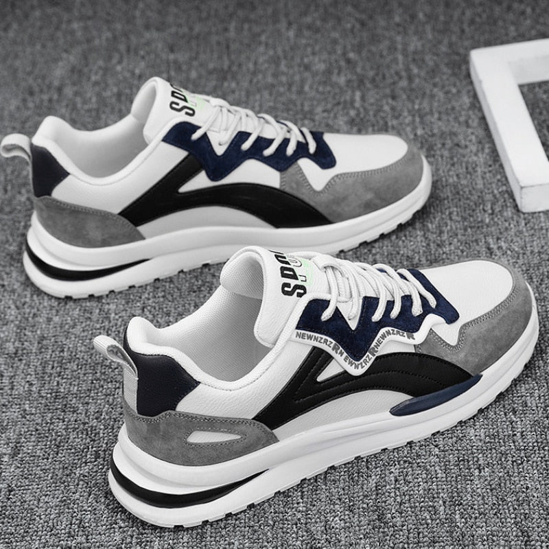 Dam Sneakers Hög Kvalitet Trendig Design Syntetmaterial-6