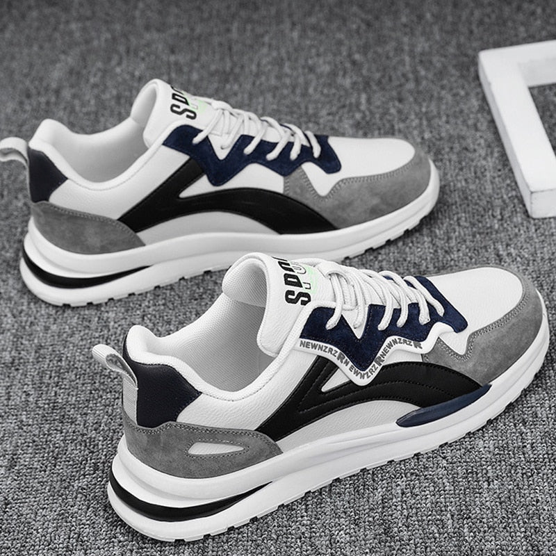 Dam Sneakers Hög Kvalitet Trendig Design Syntetmaterial-5