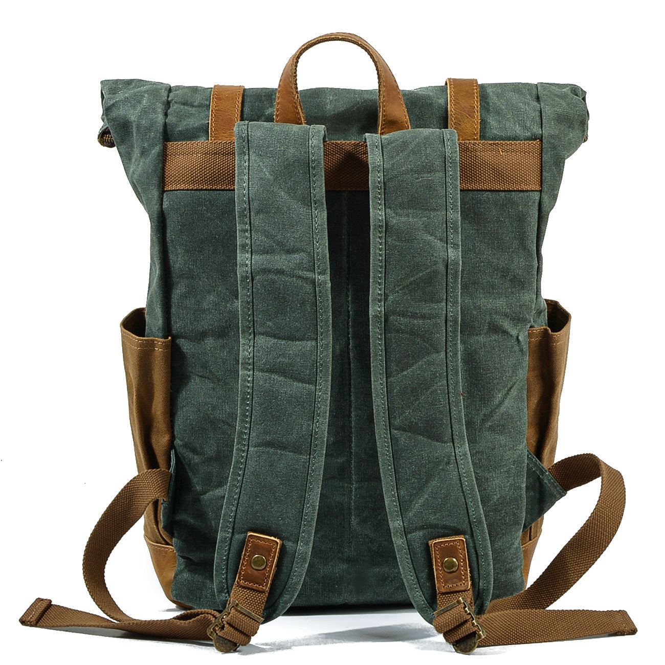 Unisex Ryggsäck Wolff-Top Vaxad Bomullsduk-4