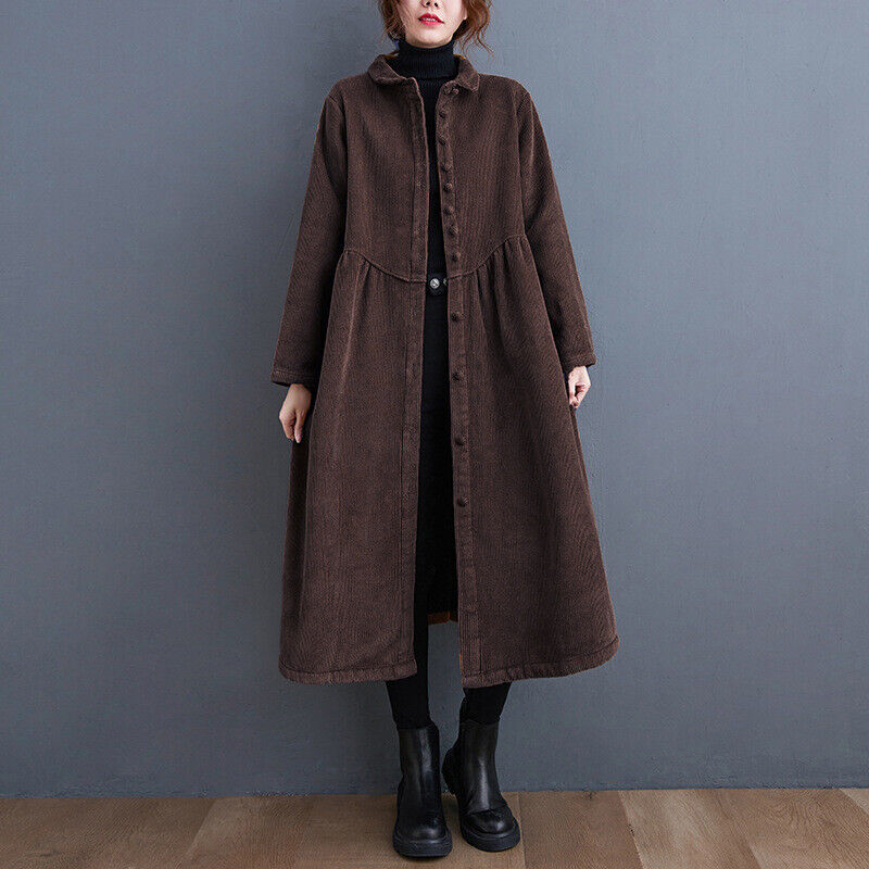 Damens Cinch Rock Fransk Corduroy Elegant Design 4