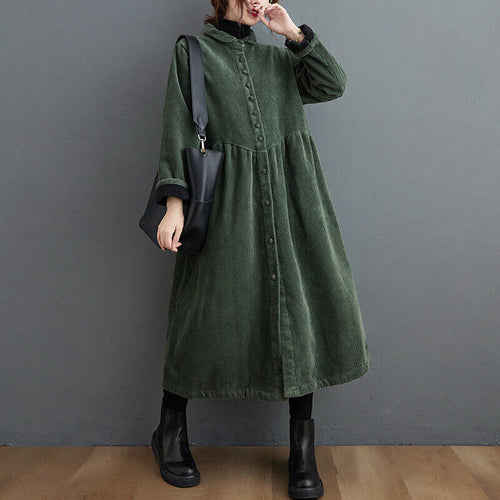 Damens Cinch Rock Fransk Corduroy Elegant Design 1