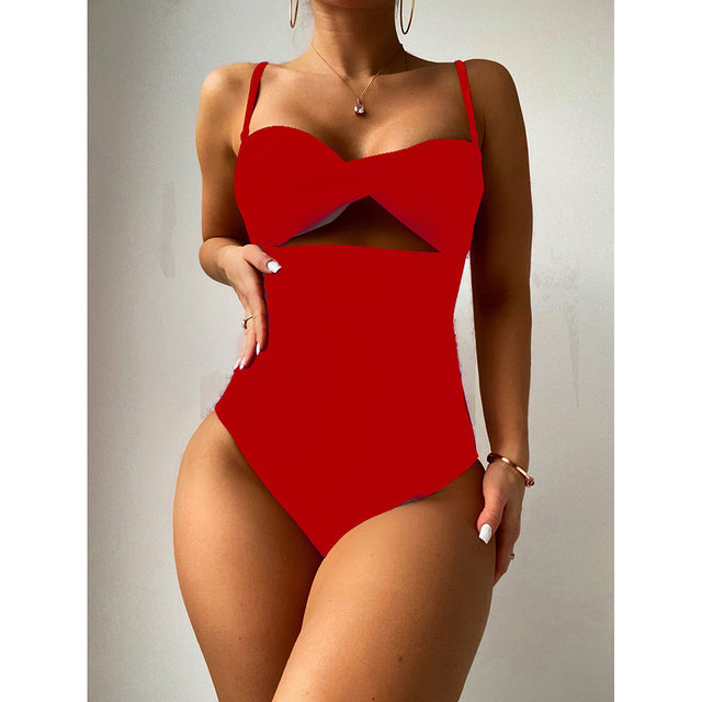 Variant image for Baddräkt Dam Bandeau En Del Mjuk Bomull Nylon-17