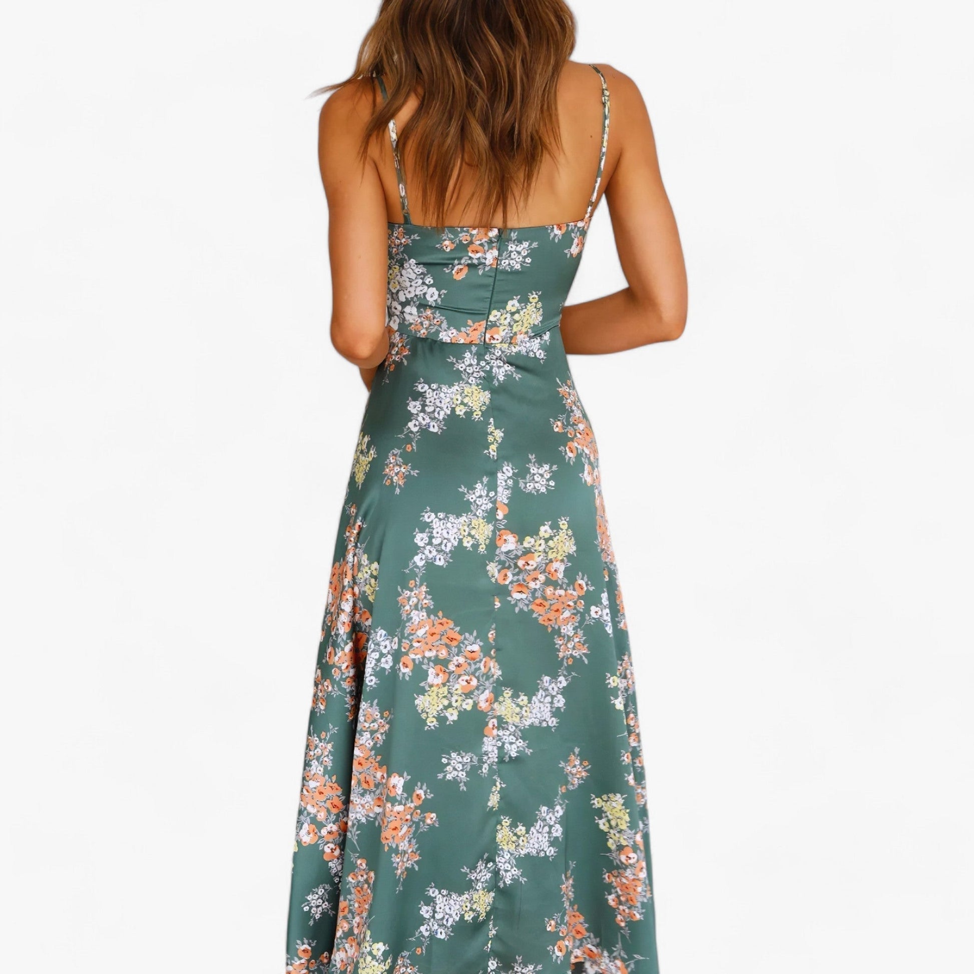 Sommarklänning Dam Bekväm Bomull Polyester för Midsommar och Fest 2