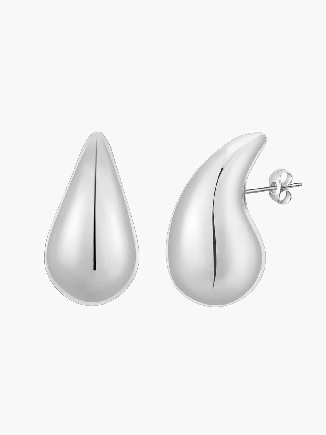 Kvinnors Öronringar Elegant 14k Guldplätering-4
