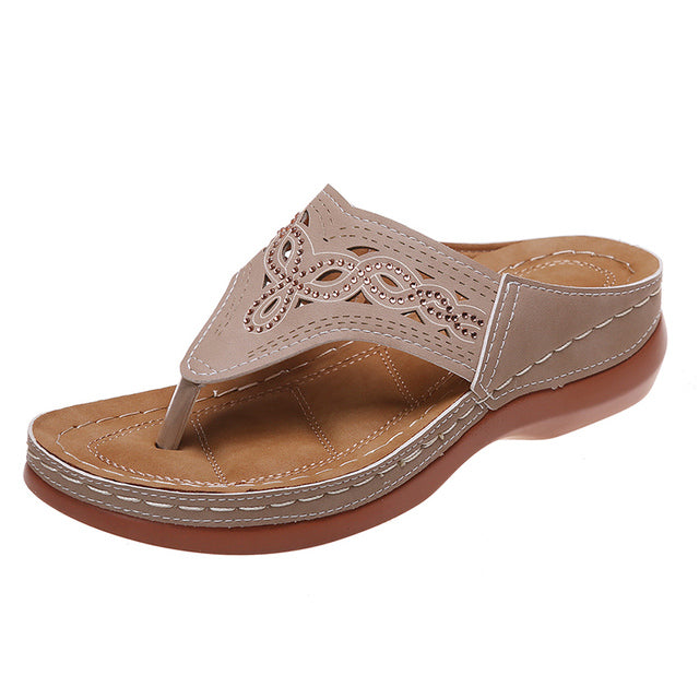 Herr Sandaler Öppen Design Lättviktig för Sommaren-1