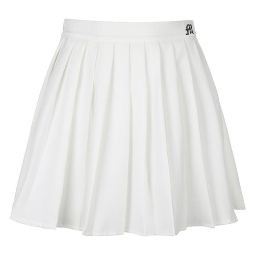Kvinna Kort Kjol A-linjeformad Mönstrad Polyester-1