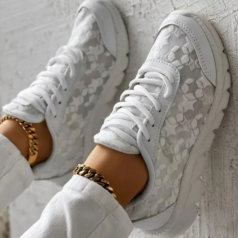 Herrsneakers Andningsbart Material Ortopediskt Stöd Snygga Komfort Skor-6