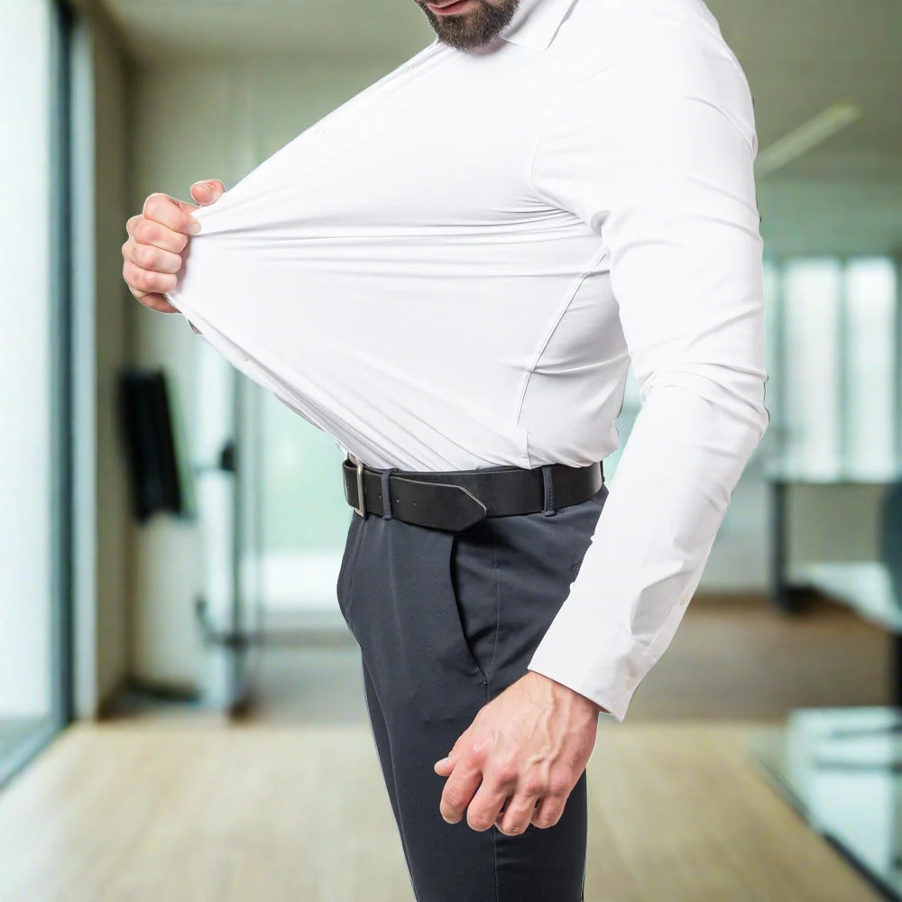 Variant image for Dam Skjorta Rynkefri Elastisk Stretchtyg-1