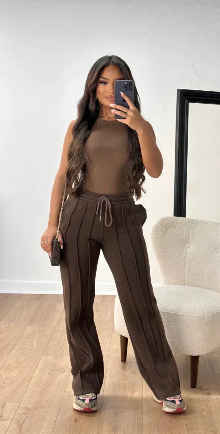 Herrbyxor Smal Passform Stretchmaterial Athleisure-3