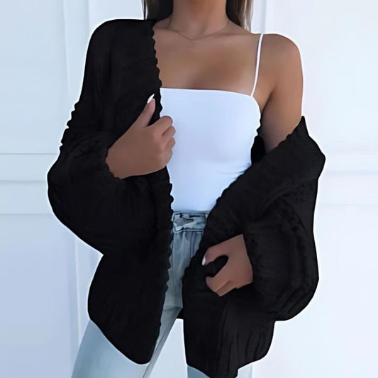 Kvinnors Modern Ullmix Tröja med Figur-Flatterande Passform â Mjuk och BekvĂ€m för Vardagsbruk 1