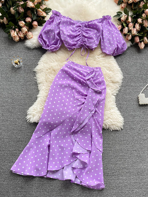 Variant image for Fina Dam Klänningar Midi med Punktmönster i Polyester-4