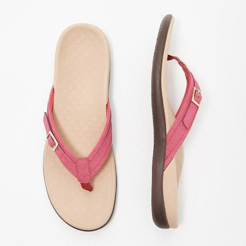Dam Sommarsandaler Ortopediska Bekväm Design Hållbart Material-2