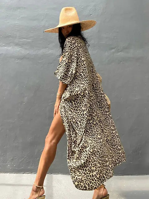 Variant image for Kvinnors Strandpareo Boho Stil Lätt Batik-10