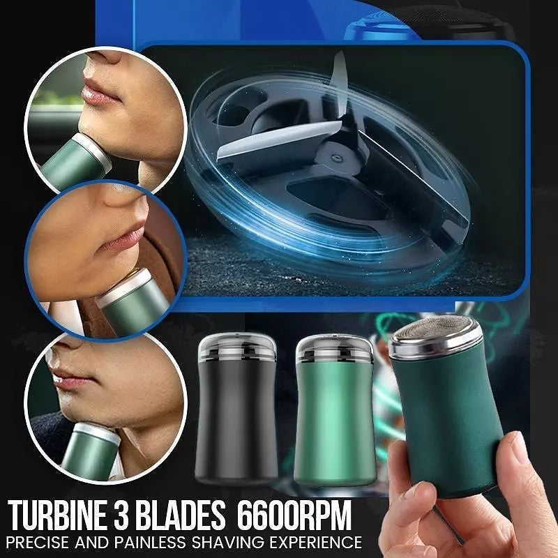 Mäns Trimmer Vattentålig Aluminium Kompakt Design-3