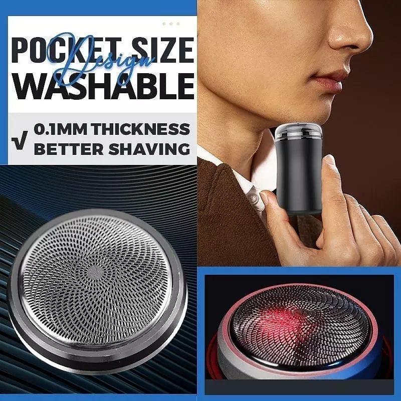 Mäns Trimmer Vattentålig Aluminium Kompakt Design-5