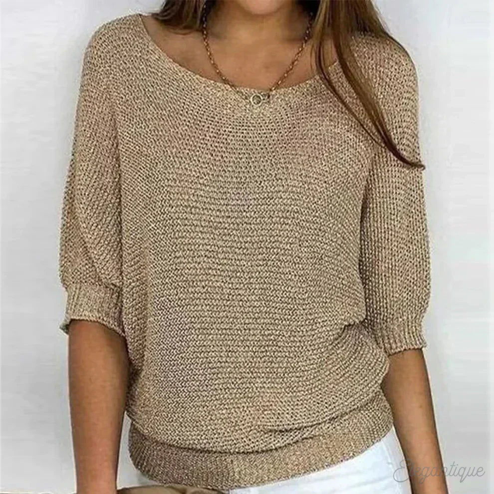 Dam Klänning Avslappnad Jersey Stil Elegant 95% Bomull 5% Elastan 7
