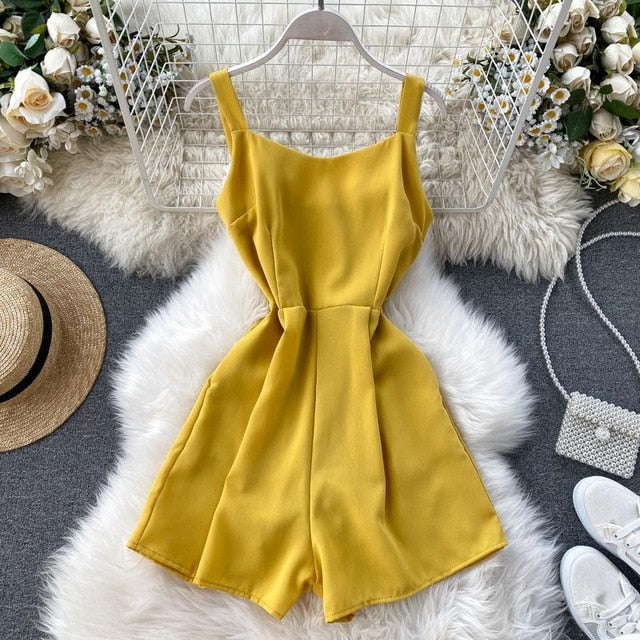 Dam Jumpsuit Ärmlös Polyester Spandex – Elegant och Stilren för Sommarens Festligheter 14