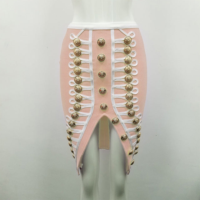 Variant image for Damklänning Bodycon Hög Midja Enfärgad Nylon Polyester Spandex-6