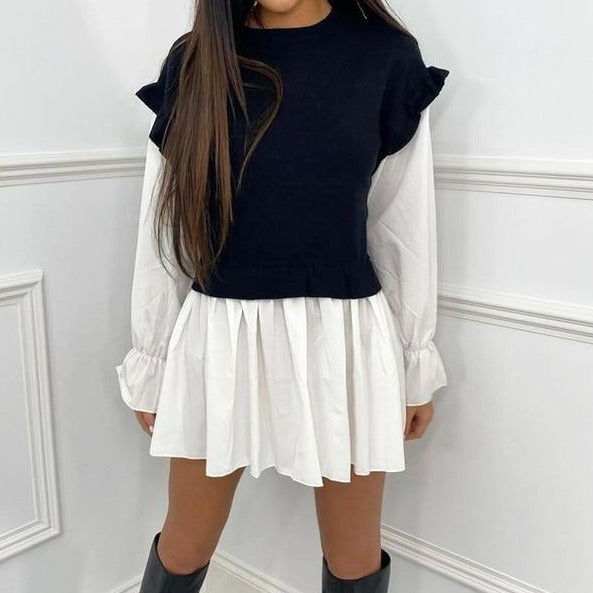 Variant image for Dam Miniklänning Långärmad A-Linje Polyester-7