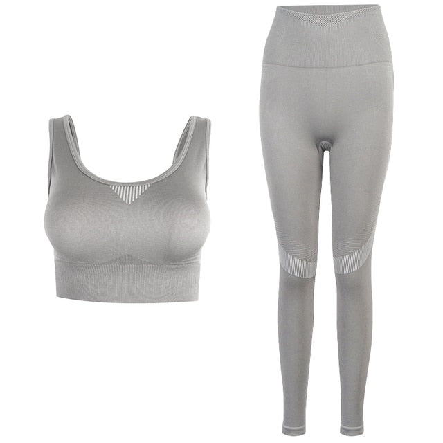 Variant image for Dam Yogakläder Set Långärmad Bomullsblandning Vattenavvisande-4