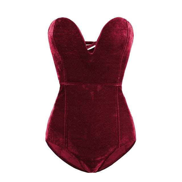 Variant image for Dam Bodysuit Festlig Polyester Kort Design-9