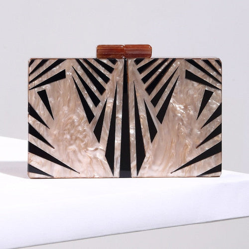 Kvinnors Koppling Geometrisk Mönster Hård PVC-1