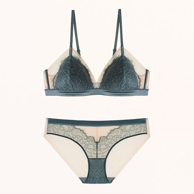 Dam Push-Up BH Djupt Utskuren Vadderad Polyester-3