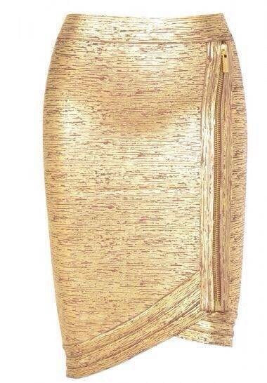 Dam Vardagskjol Med Dragkedja Nylon Spandex Rayon 1
