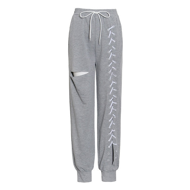 Variant image for Herr Joggingbyxor Monokrom Polyester Loose Fit-2
