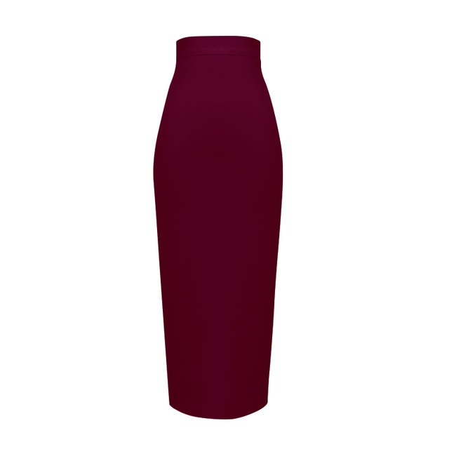 Variant image for Kvinnors Blyertskjol Knelång Nylon Spandex-13
