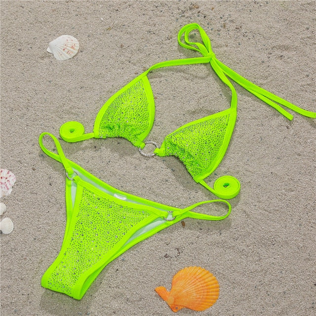 Variant image for Dam Bikini Monokrom Justerbara Detaljer Polyester Spandex-2