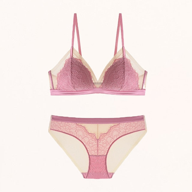 Dam Push-Up BH Djupt Utskuren Vadderad Polyester-4