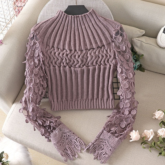 Variant image for Dam Blus Långärmad Geometriskt Mönster Polyester-4