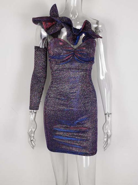 Kvinnors Bodycon Klänning Ärmlös Polyester-1
