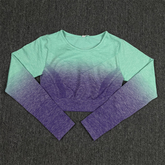 Variant image for Dam Tröja Activewear Nylon Långa Ärmar Snabbtorkande-10
