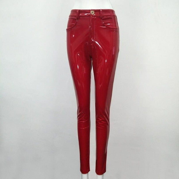 Kvinnors Blyertskjol Tight Fit Nylon Spandex-6