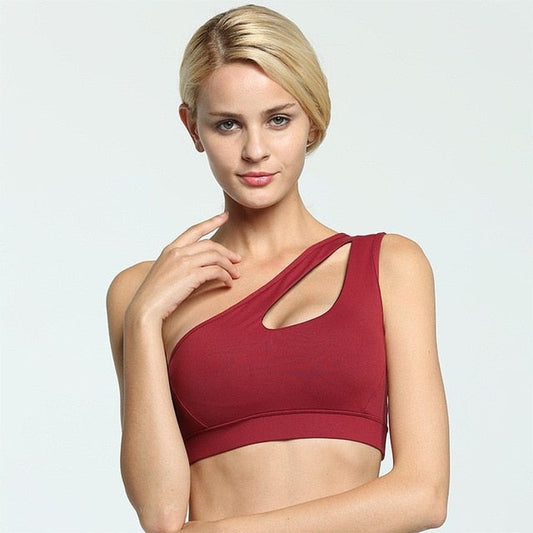 Dam Sportbh Snabbtorkande Elastisk Nylon-1