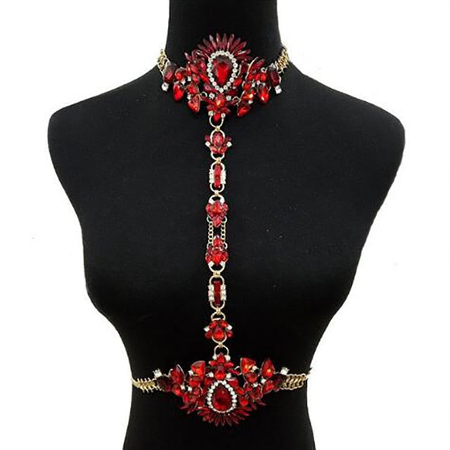 Variant image for Dam Halsband Kedjehalsband Geometrisk Zinklegering med Dekorativa Ädelstenar-4