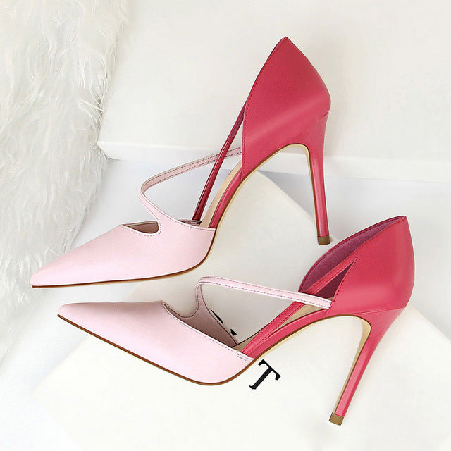 Variant image for Dam Crossover Sandaler Blockklack Plush och PU-7