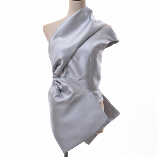 Variant image for Dam Axeltopp Sluttande Krage Bomull Polyester-3