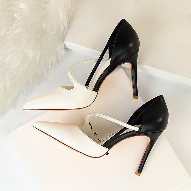 Variant image for Dam Crossover Sandaler Blockklack Plush och PU-4