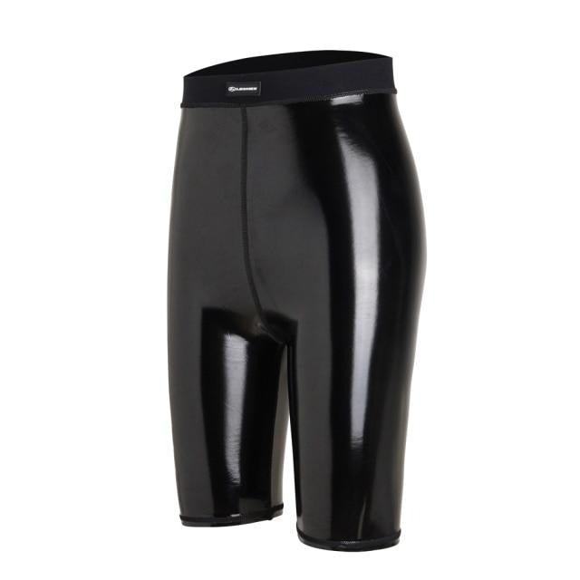 Dam Träningsshorts i Nylon och Spandex, Trendiga och Bekväma 5
