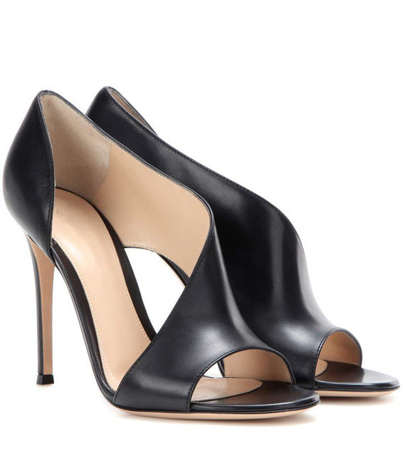 Variant image for Dam Stilett Sandal Ankelrem Gummi 11 cm Klack-1