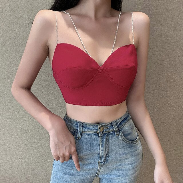 Variant image for Dam Top Hjärtformad Detalj Bomull Polyester-6