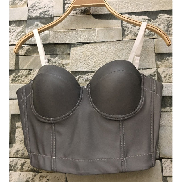 Variant image for Dam Crop Top Skördesnitt Bomull Polyester-1