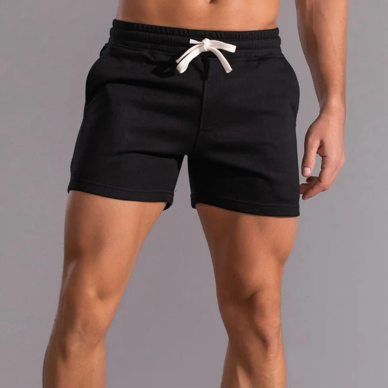 Herr Shorts Avslappnad Design Första Klassens Material 2