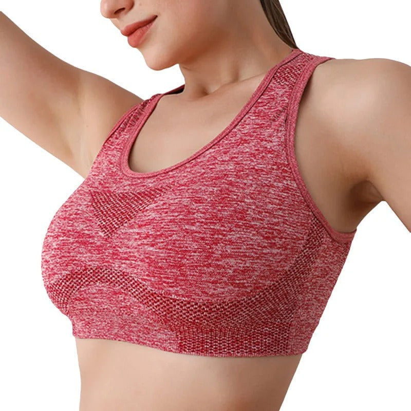 Dam Sport BH High Support i Andningsbart Material för Yoga och Fitness-6